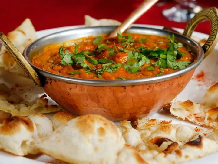 Curry & flatbread