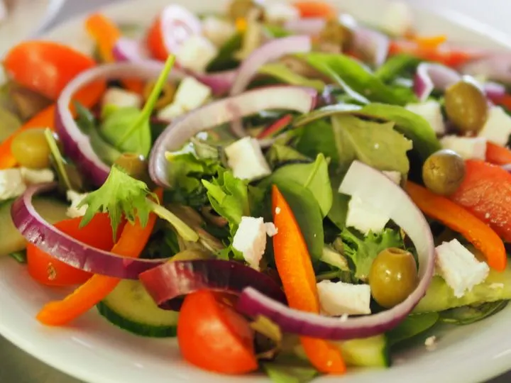 Mixed green salad