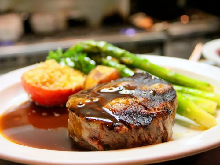Steak dinner